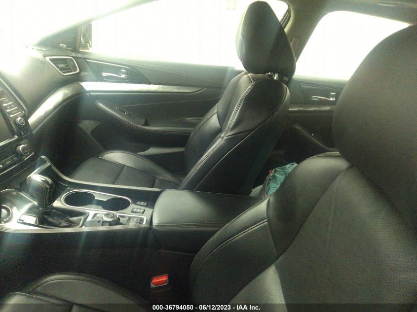 2019 NISSAN MAXIMA SL - 1N4AA6AVXKC370667