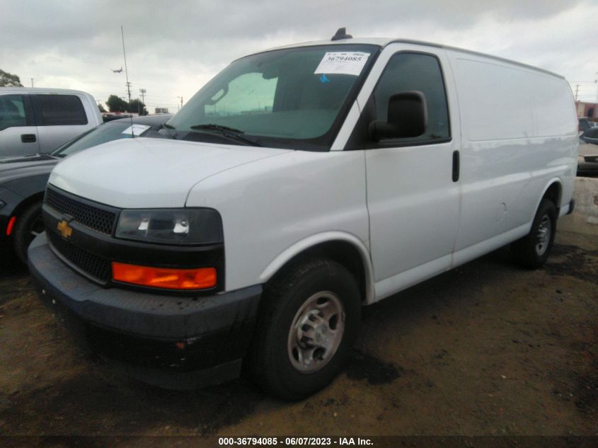 2019 CHEVROLET EXPRESS CARGO VAN - 1GCWGAFG5K1328348