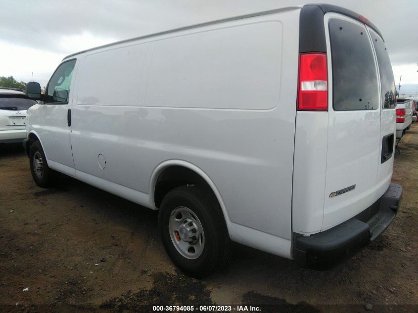 2019 CHEVROLET EXPRESS CARGO VAN - 1GCWGAFG5K1328348