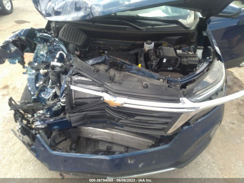 2022 CHEVROLET EQUINOX LT - 3GNAXJEV3NL244690