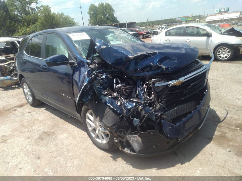 2022 CHEVROLET EQUINOX LT - 3GNAXJEV3NL244690