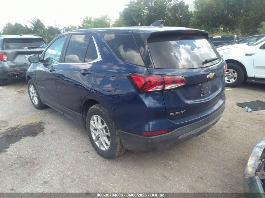 2022 CHEVROLET EQUINOX LT - 3GNAXJEV3NL244690