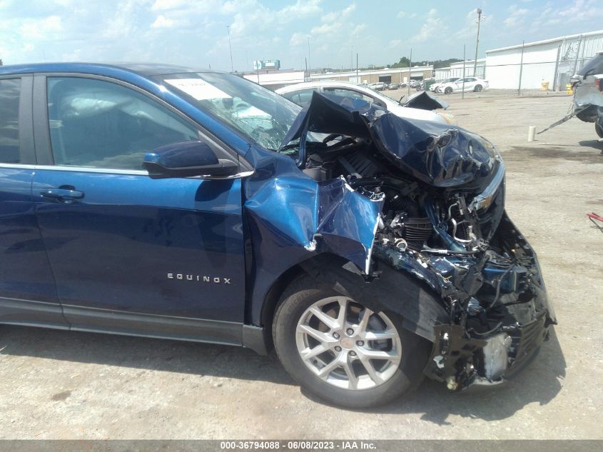 2022 CHEVROLET EQUINOX LT - 3GNAXJEV3NL244690