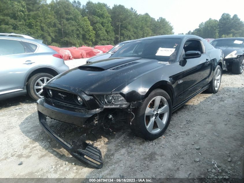 1ZVBP8CFXD5265730 2013 FORD MUSTANG, photo no. 2