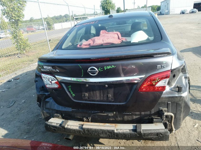2015 NISSAN SENTRA SR - 3N1AB7AP2FY374744