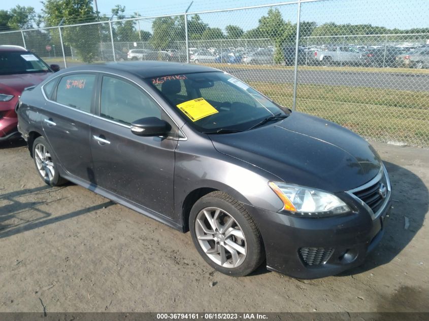 2015 NISSAN SENTRA SR - 3N1AB7AP2FY374744