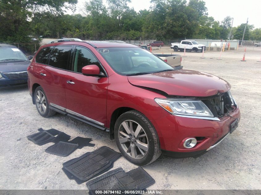 2015 NISSAN PATHFINDER PLATINUM - 5N1AR2MM3FC658157