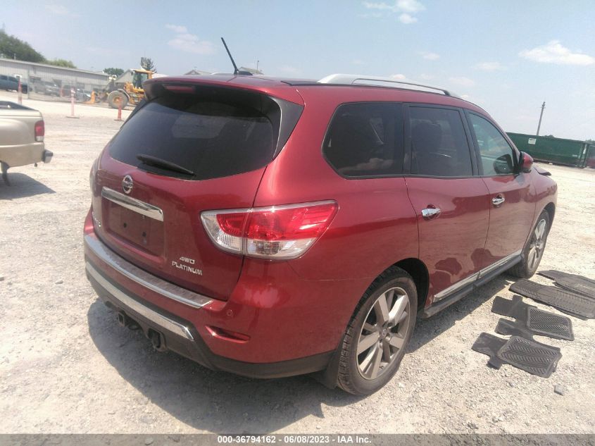 2015 NISSAN PATHFINDER PLATINUM - 5N1AR2MM3FC658157