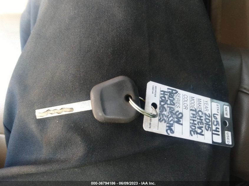 2015 CHEVROLET TAHOE LT - 1GNSKBKC6FR511049