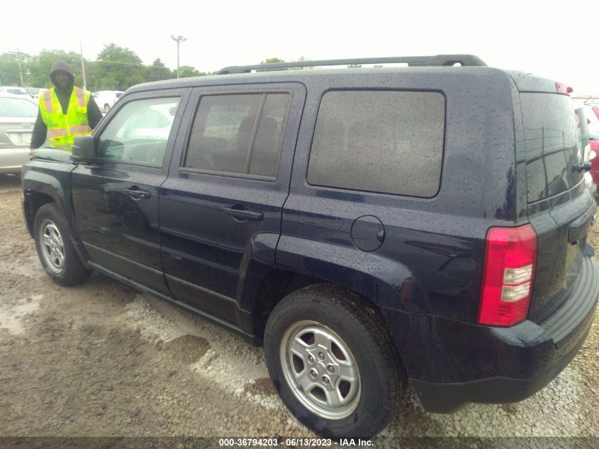2014 JEEP PATRIOT SPORT - 1C4NJPBA2ED723057