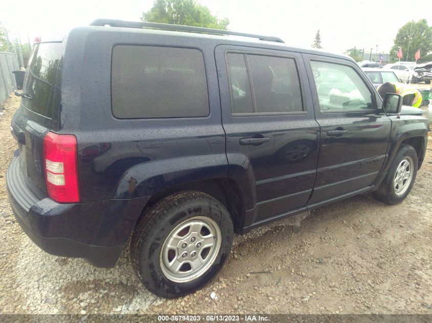 2014 JEEP PATRIOT SPORT - 1C4NJPBA2ED723057