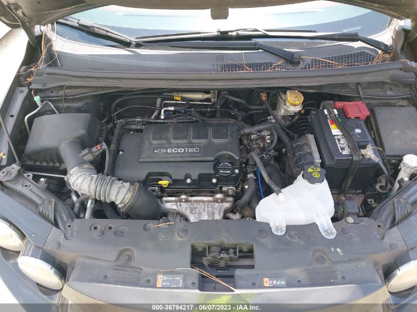 2014 CHEVROLET SONIC LTZ - 1G1JE6SB5E4189910