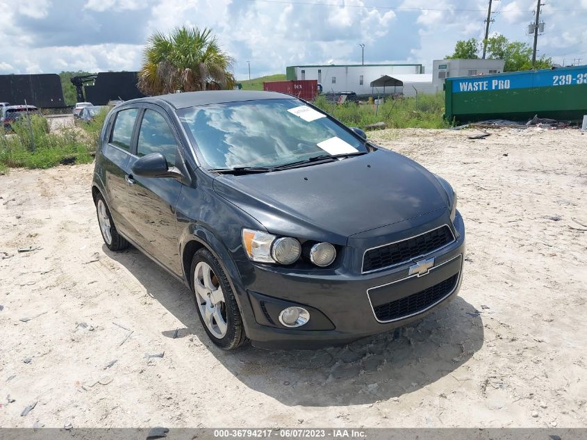 2014 CHEVROLET SONIC LTZ - 1G1JE6SB5E4189910