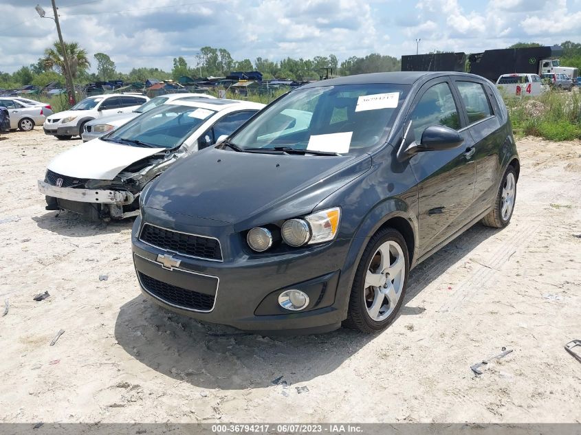 2014 CHEVROLET SONIC LTZ - 1G1JE6SB5E4189910