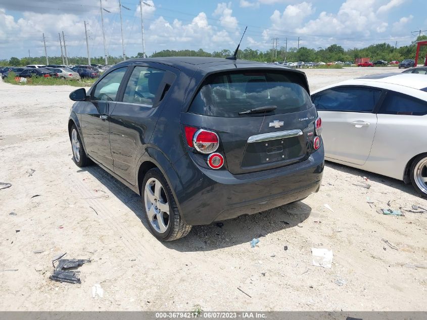 2014 CHEVROLET SONIC LTZ - 1G1JE6SB5E4189910