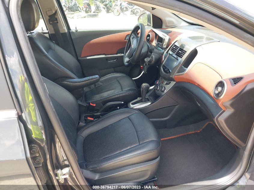 2014 CHEVROLET SONIC LTZ - 1G1JE6SB5E4189910