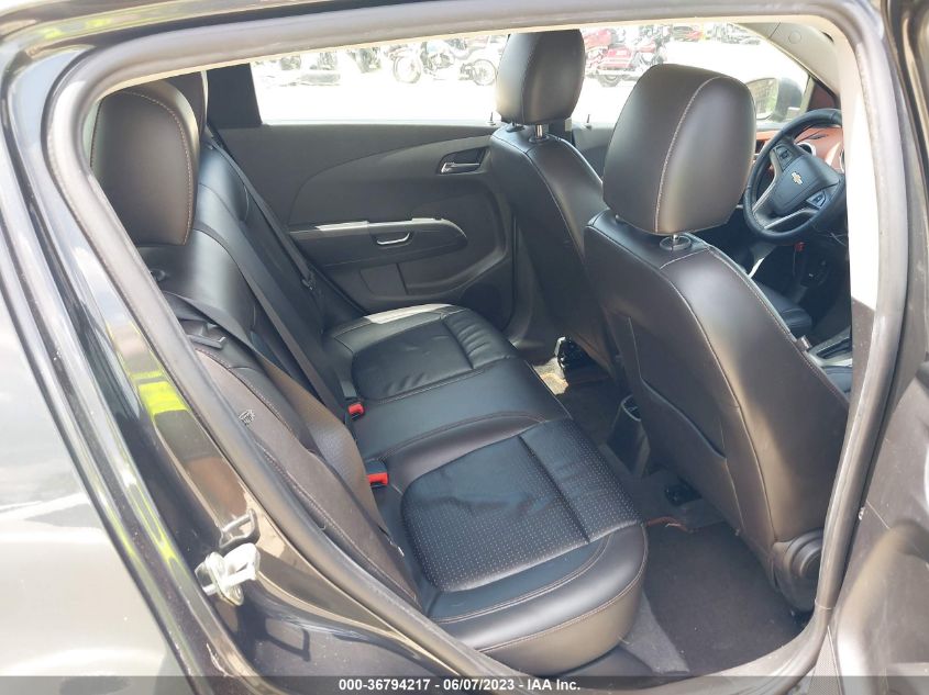 2014 CHEVROLET SONIC LTZ - 1G1JE6SB5E4189910