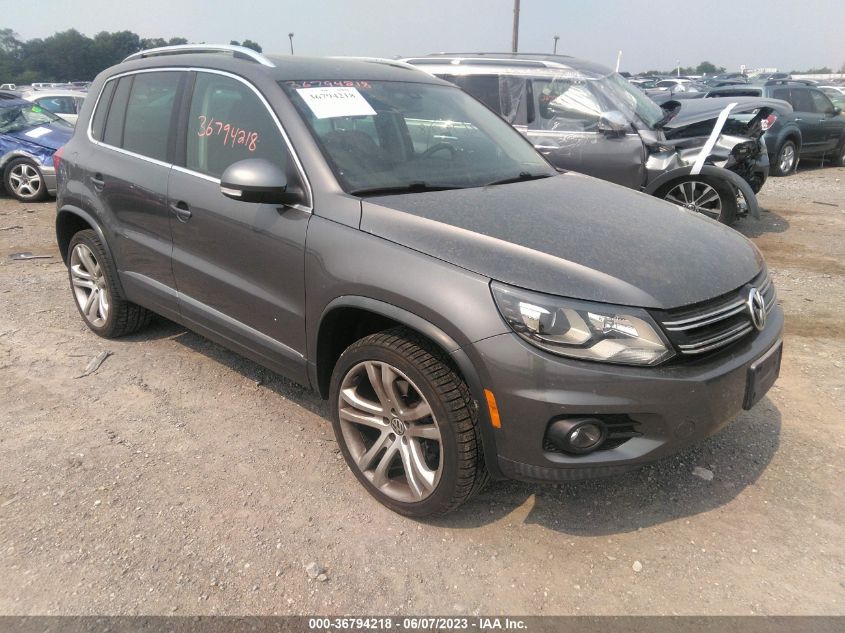 2013 VOLKSWAGEN TIGUAN SEL - WVGBV7AX6DW013977