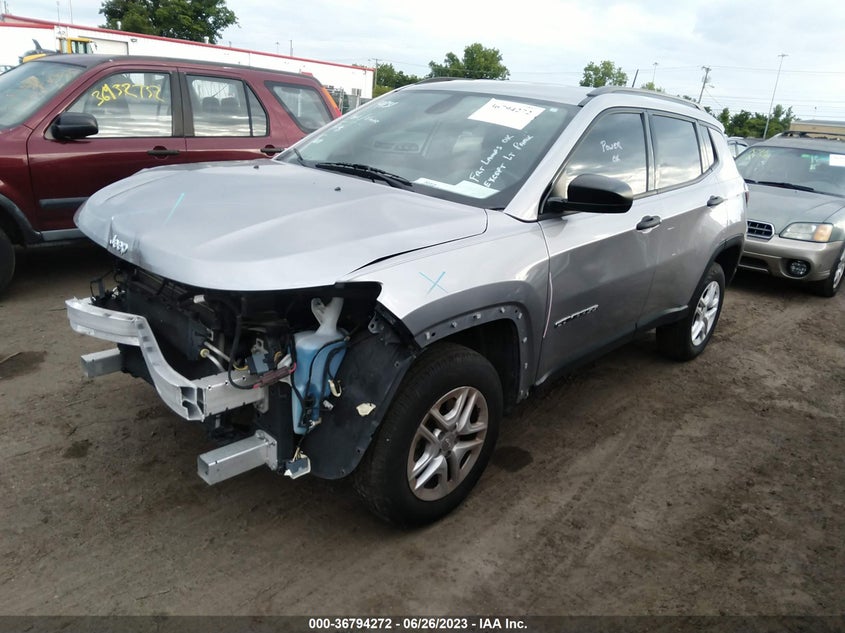 VIN 3C4NJDAB6JT178798 2018 JEEP COMPASS SPORT