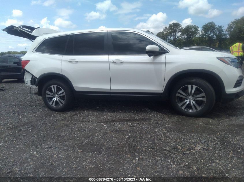 2017 HONDA PILOT EX - 5FNYF6H3XHB092783
