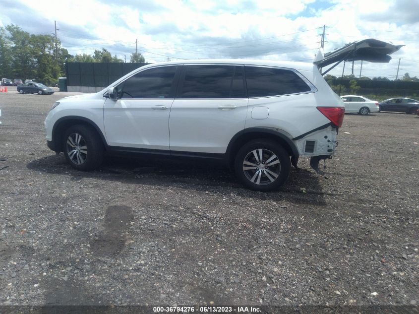 2017 HONDA PILOT EX - 5FNYF6H3XHB092783