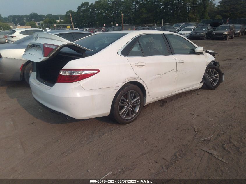 2017 TOYOTA CAMRY XLE/SE/LE/XSE - 4T1BF1FK3HU339308