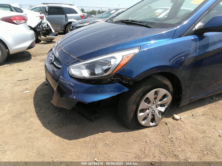 2016 HYUNDAI ACCENT SE - KMHCT4AE0GU089704