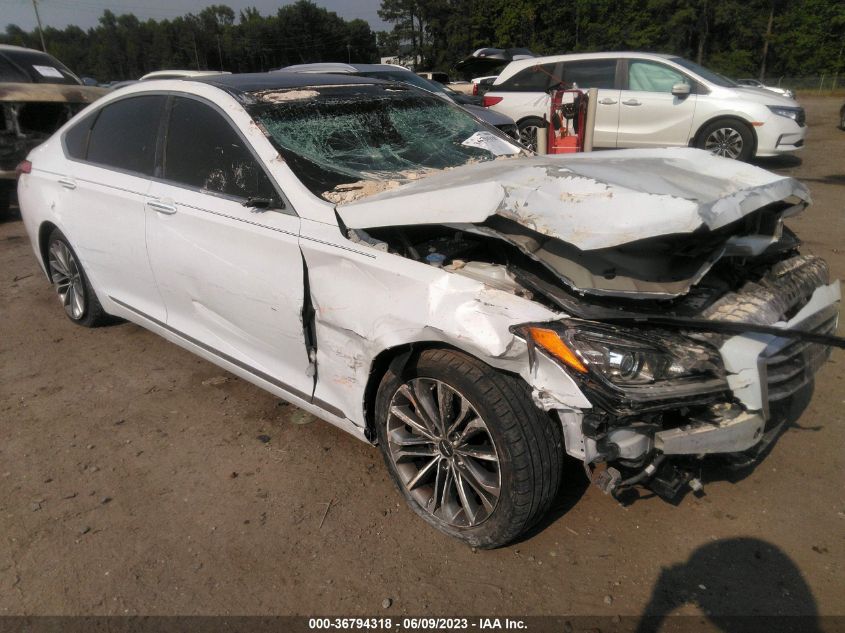 2017 GENESIS G80 3.8L - KMHGN4JE3HU180222