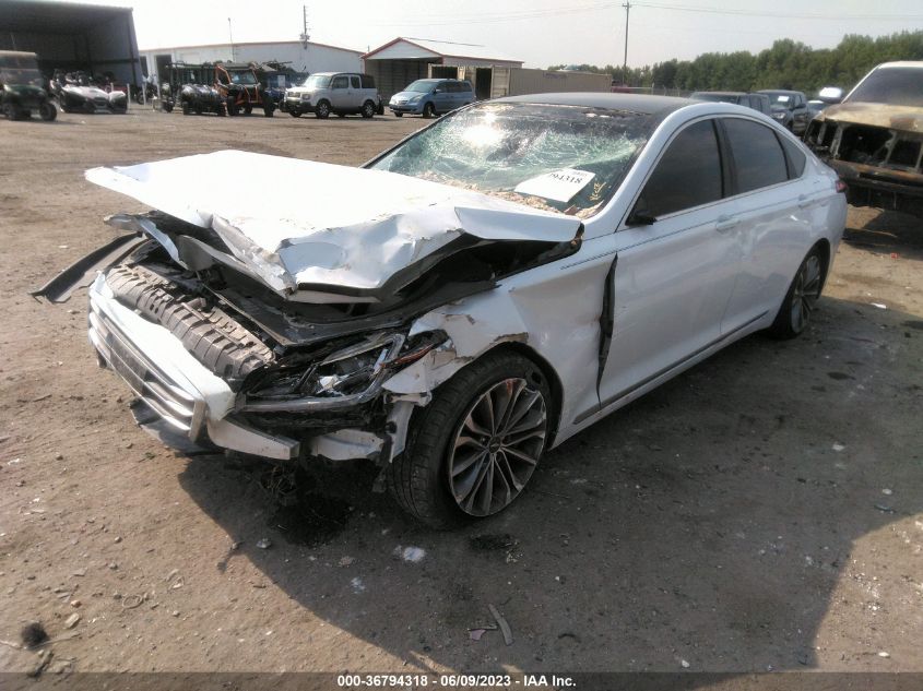 2017 GENESIS G80 3.8L - KMHGN4JE3HU180222