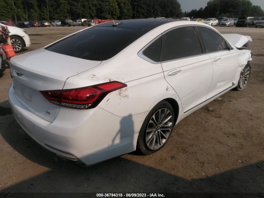 2017 GENESIS G80 3.8L - KMHGN4JE3HU180222