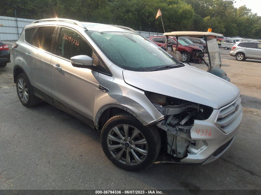 2017 FORD ESCAPE TITANIUM - 1FMCU9J97HUE17943