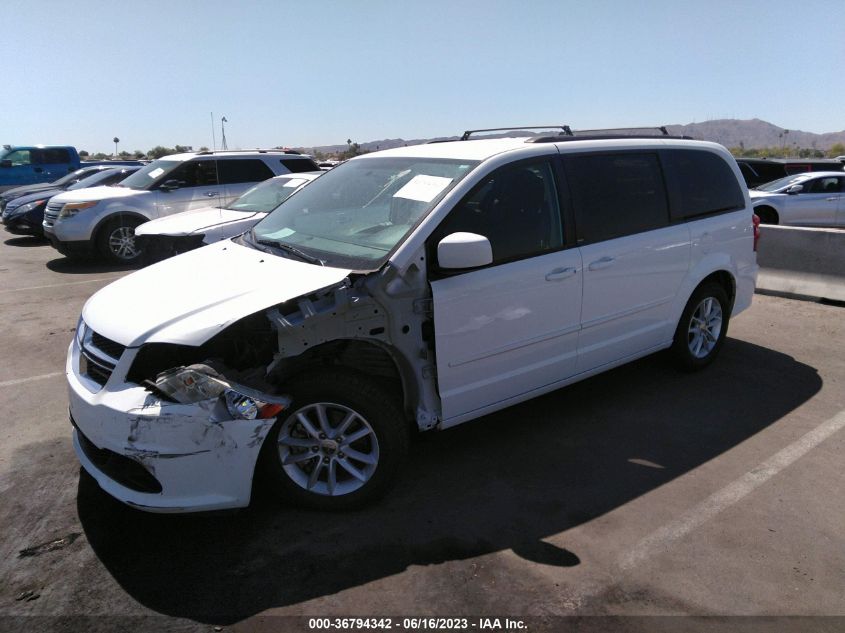 2014 DODGE GRAND CARAVAN SXT - 2C4RDGCG6ER305206