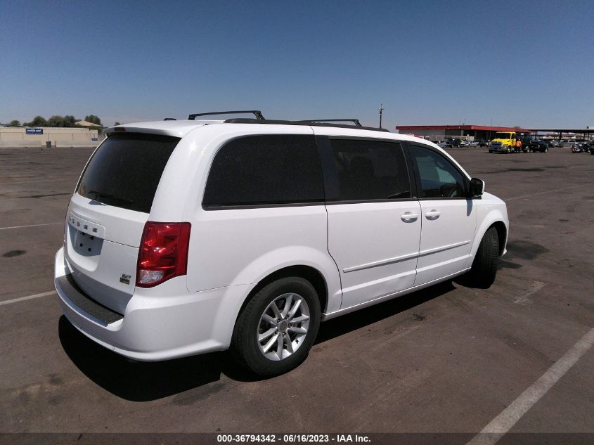2014 DODGE GRAND CARAVAN SXT - 2C4RDGCG6ER305206