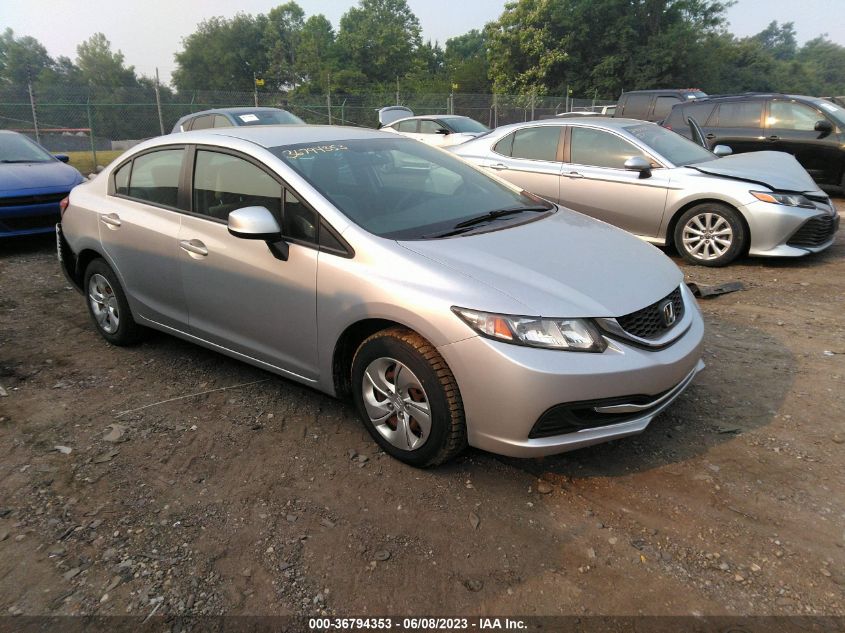 2013 HONDA CIVIC SDN LX - 19XFB2F52DE243759