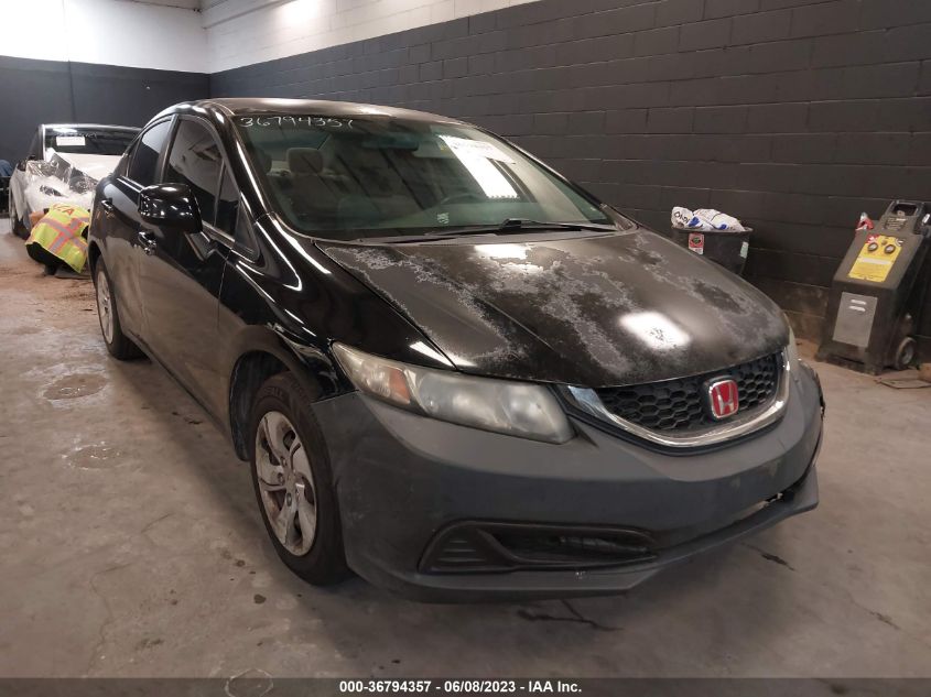 2013 HONDA CIVIC SDN LX - 2HGFB2F50DH500326