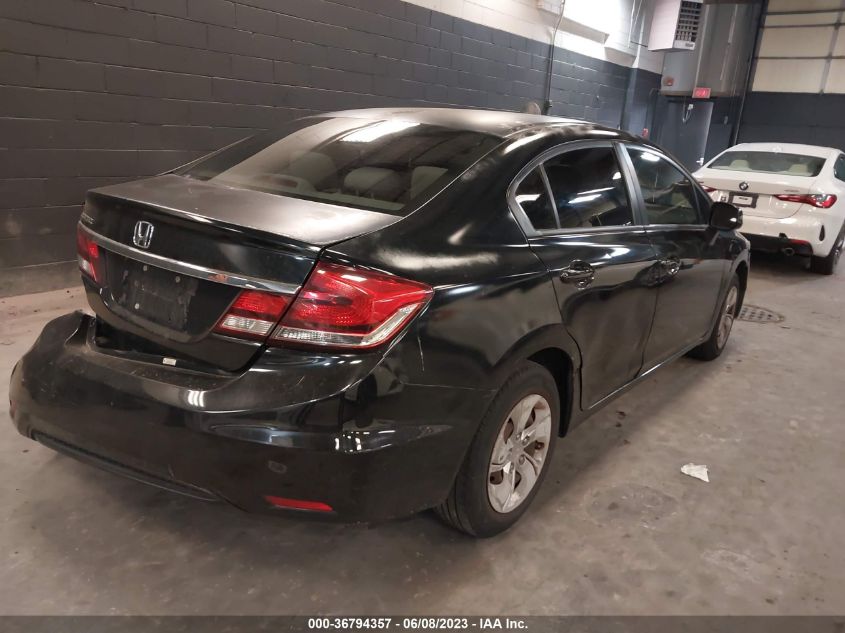 2013 HONDA CIVIC SDN LX - 2HGFB2F50DH500326