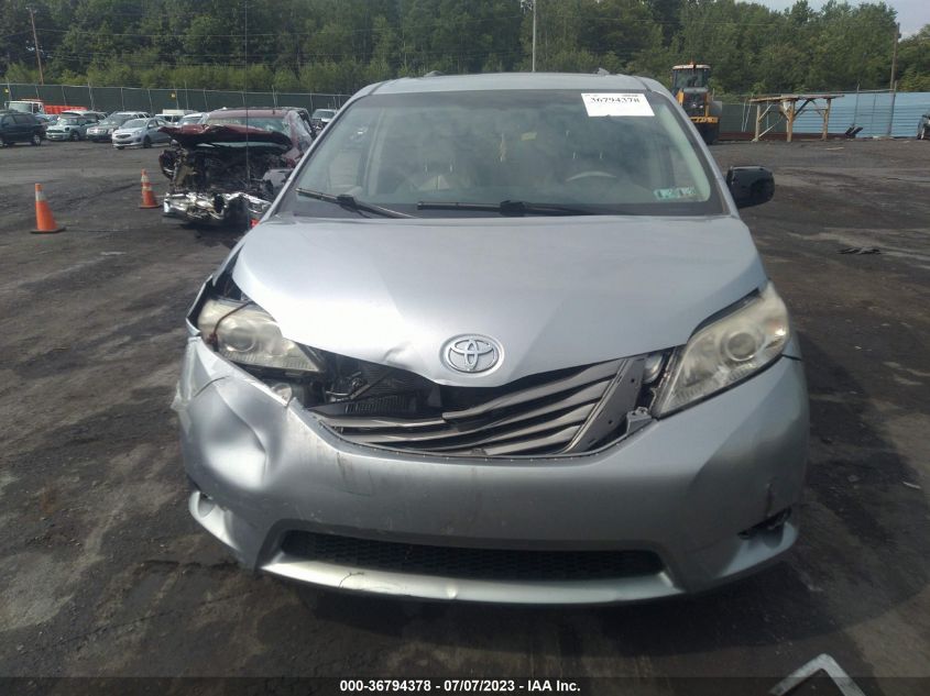 2014 TOYOTA SIENNA XLE/XLE AAS/LTD - 5TDYK3DC5ES523666