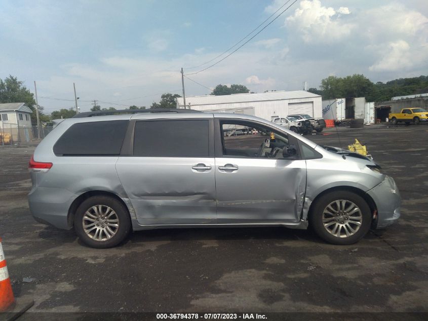2014 TOYOTA SIENNA XLE/XLE AAS/LTD - 5TDYK3DC5ES523666