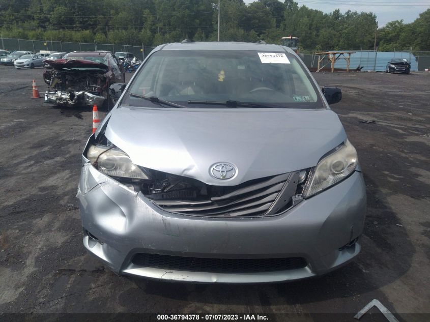 2014 TOYOTA SIENNA XLE/XLE AAS/LTD - 5TDYK3DC5ES523666