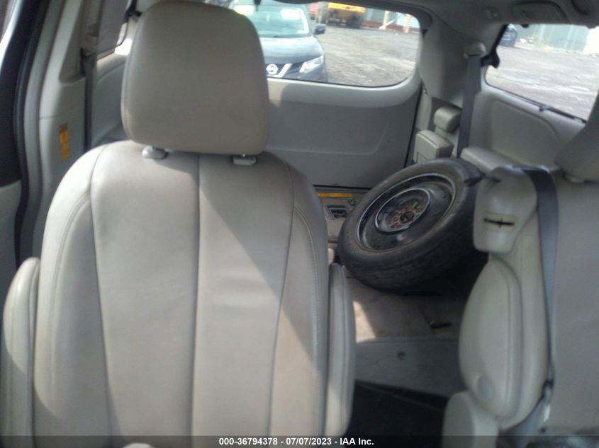2014 TOYOTA SIENNA XLE/XLE AAS/LTD - 5TDYK3DC5ES523666