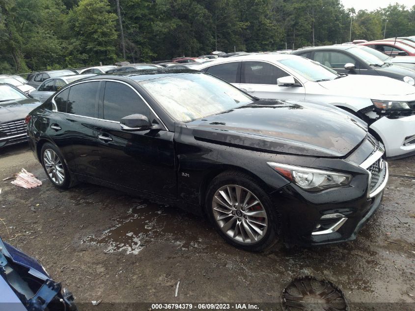 2019 INFINITI Q50 3.0T LUXE - JN1EV7AP4KM519529