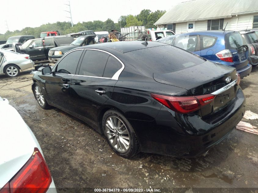 2019 INFINITI Q50 3.0T LUXE - JN1EV7AP4KM519529