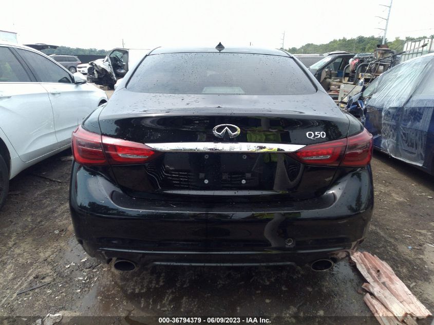 2019 INFINITI Q50 3.0T LUXE - JN1EV7AP4KM519529