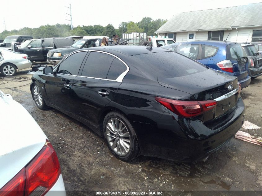2019 INFINITI Q50 3.0T LUXE - JN1EV7AP4KM519529