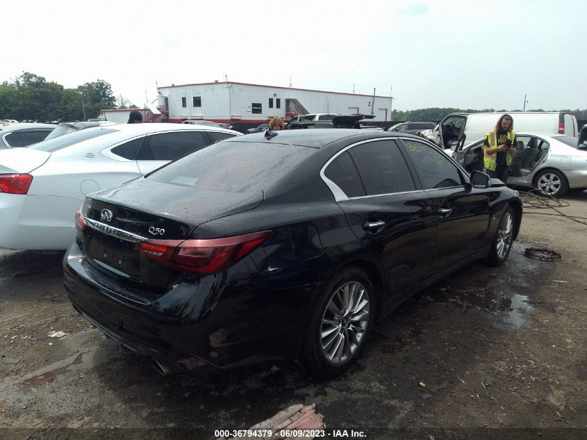 2019 INFINITI Q50 3.0T LUXE - JN1EV7AP4KM519529