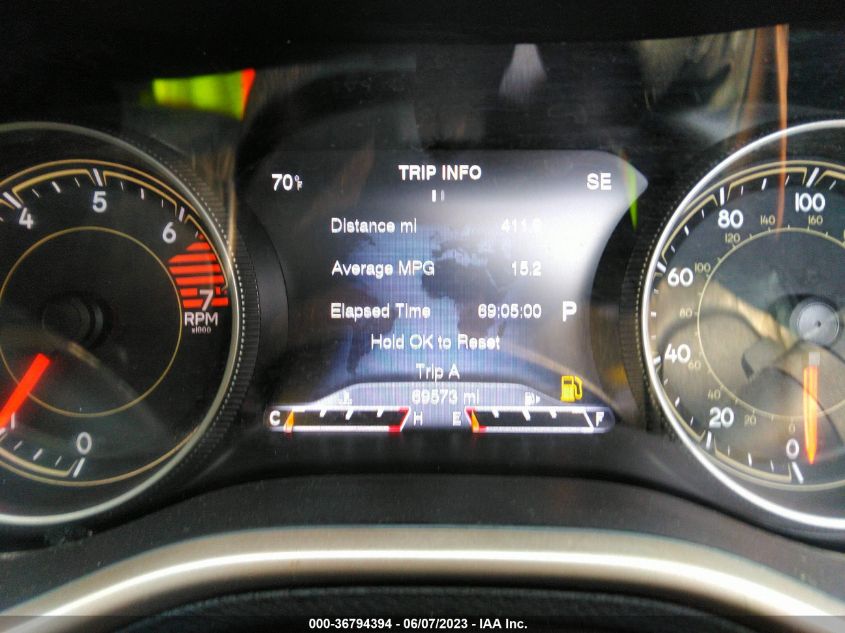 2016 JEEP CHEROKEE LIMITED - 1C4PJMDB3GW255778