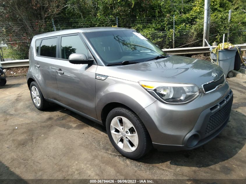 2015 KIA SOUL BASE - KNDJN2A24F7193206
