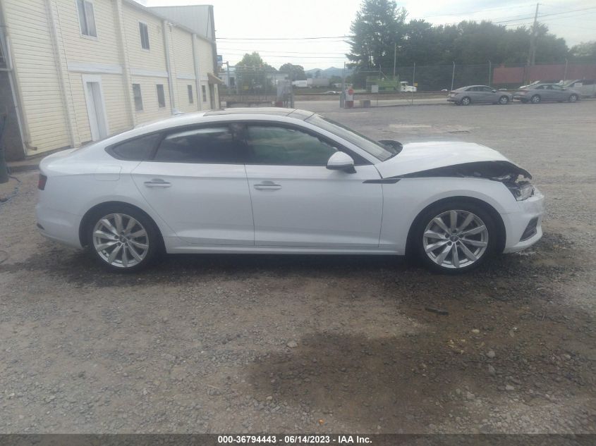 2018 AUDI A5 SPORTBACK PREMIUM PLUS - WAUBNCF57JA048991