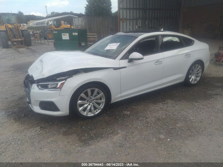 2018 AUDI A5 SPORTBACK PREMIUM PLUS - WAUBNCF57JA048991
