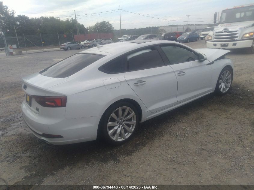2018 AUDI A5 SPORTBACK PREMIUM PLUS - WAUBNCF57JA048991
